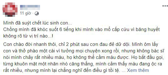 sự cố khi sinh nở 0