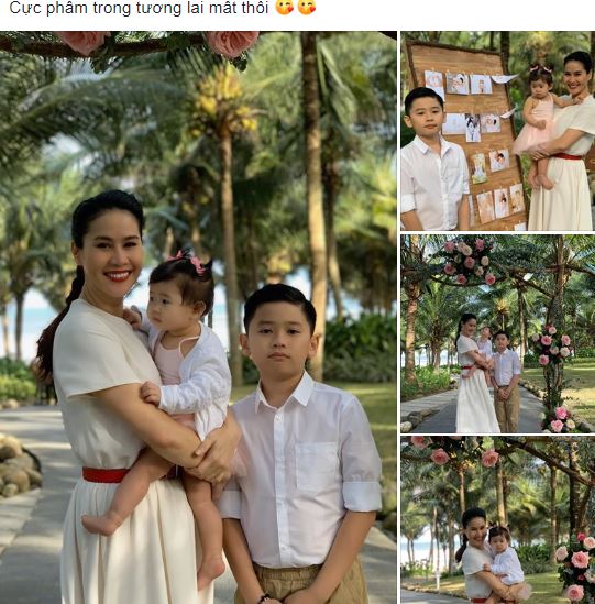 ảnh mới con trai Thân Thúy Hà 4