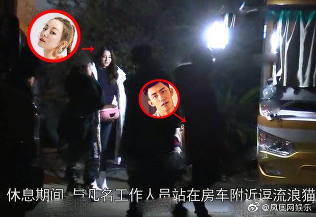 Địch Lệ Nhiệt Ba bị paparazzi tung ảnh ảnh qua đêm tại nhà Hoàng Cảnh Du, rộ nghi án 'phim giả tình thật' 1