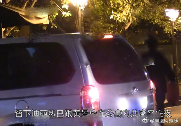 Địch Lệ Nhiệt Ba bị paparazzi tung ảnh ảnh qua đêm tại nhà Hoàng Cảnh Du, rộ nghi án 'phim giả tình thật' 4