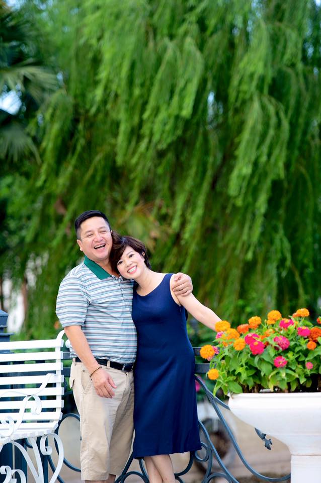nghệ sĩ Chí Trung và vợ 0