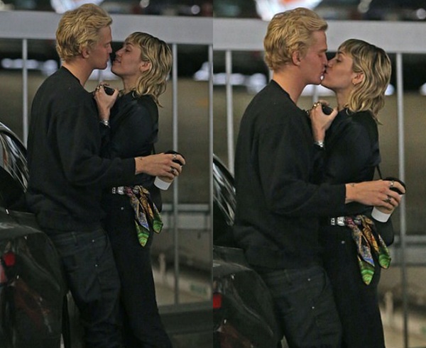 Chồng cũ Liam vừa lộ ảnh tình tứ với bồ trẻ, Miley Cyrus cũng công khai ôm hôn bạn trai nhiệt tình 3
