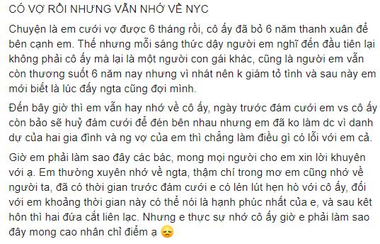 nhớ người yêu cũ  0