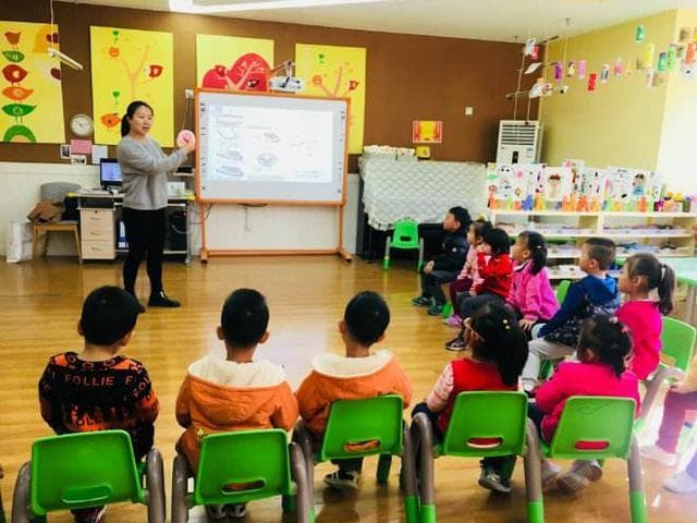 dạy trẻ mầm non 5