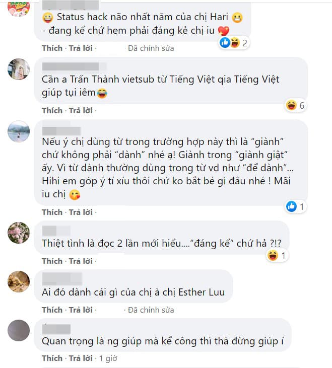 Hari Won viết tiếng Việt 1