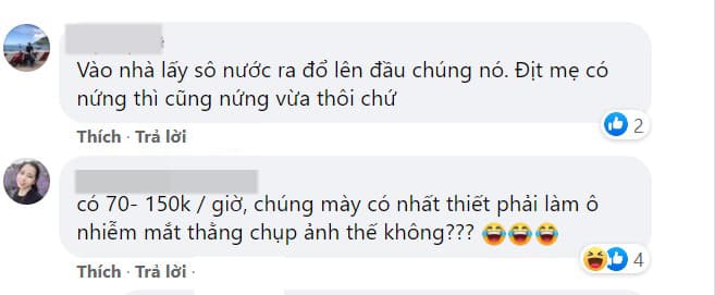 hành động phản cảm giữa đêm 0