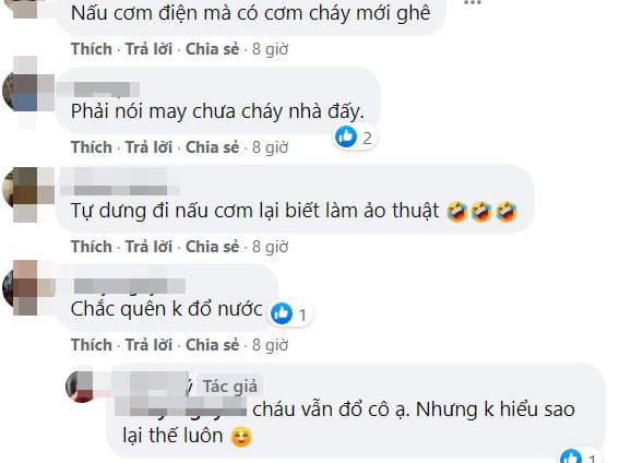 cắm cơm cháy khét 1