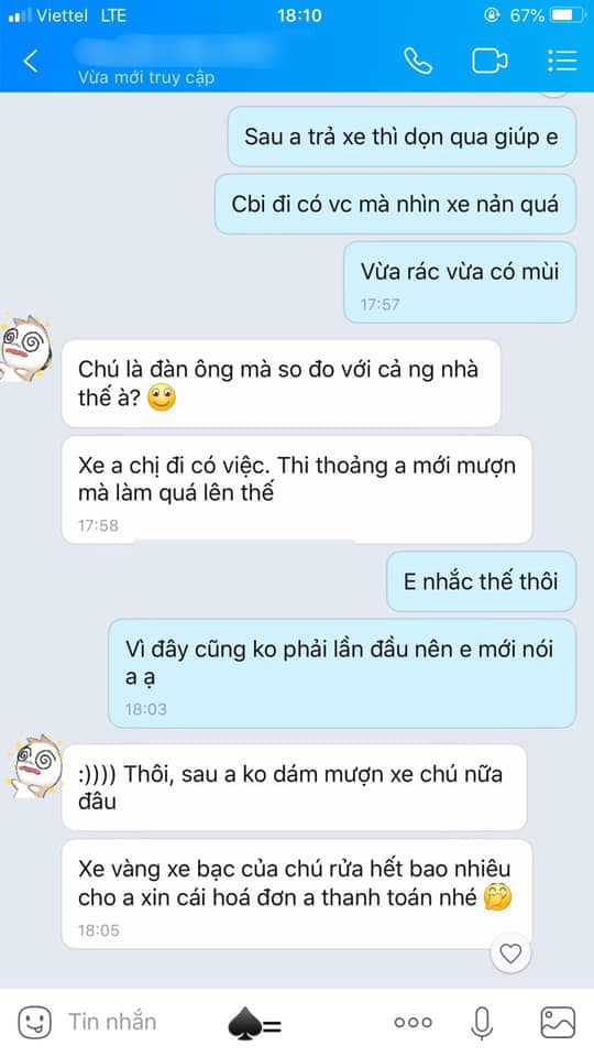 mượn xe 1