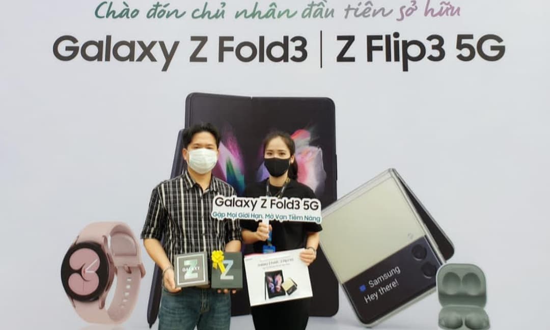 Samsung nỗ lực giao sản phẩm bộ đôi Galaxy Z đến người dùng