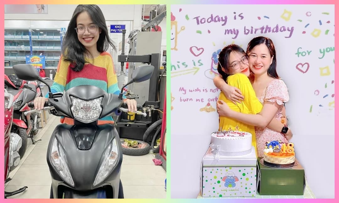 Sau Việt Hương, đến lượt Lâm Vỹ Dạ cũng tặng xe cho trợ lí nhân dịp sinh nhật