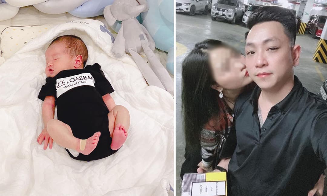 Con mới sinh của diễn viên Phùng Cường bị tim bẩm sinh phải phẫu thuật, nghe chia sẻ của mẹ bé mà xót xa