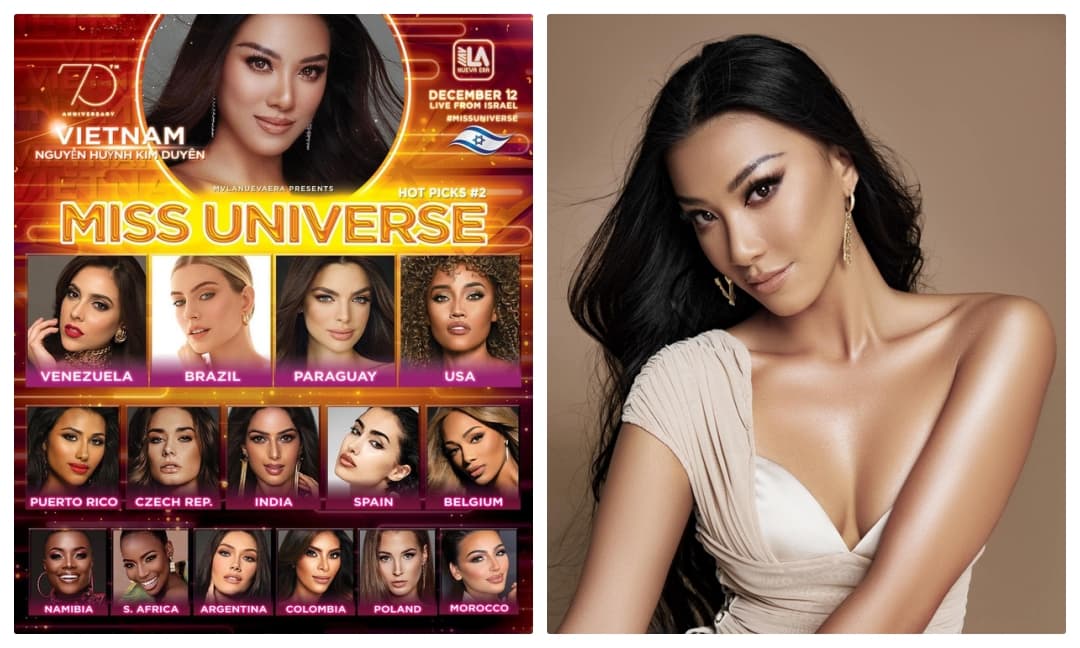 Trước thềm bán kết Miss Universe, Kim Duyên được dự đoán sẽ đăng quang?