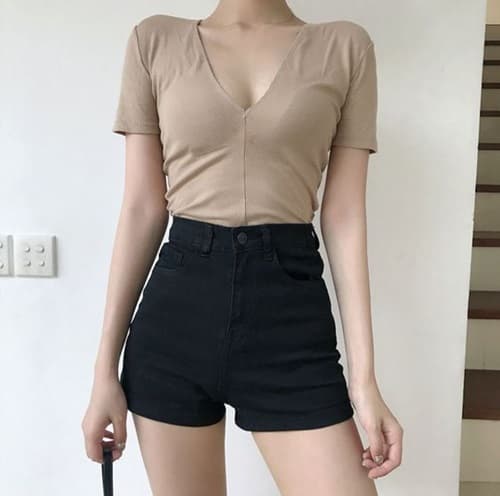 phối quần short đẹp  12