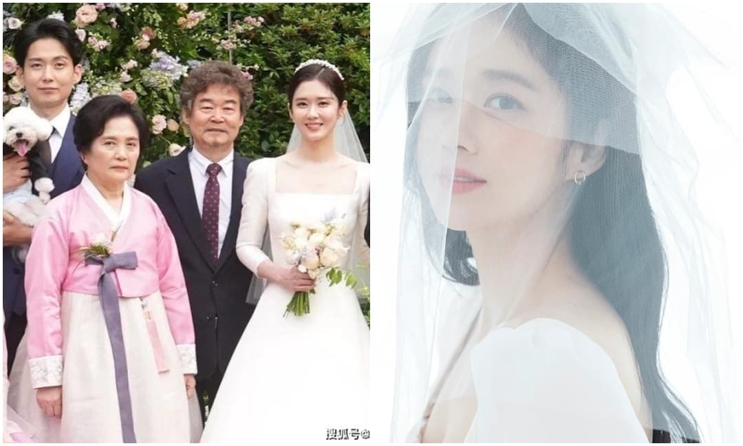 Anh trai đăng ảnh gia đình trong ngày cưới Jang Nara, 'cô dâu 41 tuổi' cũng không kém cạnh, chỉ 1 bức hình khoe được nhan sắc tuyệt mỹ