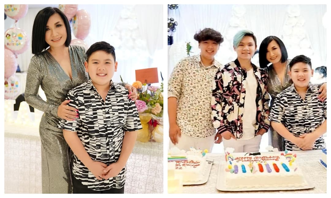 Vợ cũ Bằng Kiều tổ chức 'ké' sinh nhật con trai thứ ba cùng ái nữ nhà siêu mẫu Đức Tiến với lí do cực dễ thương 