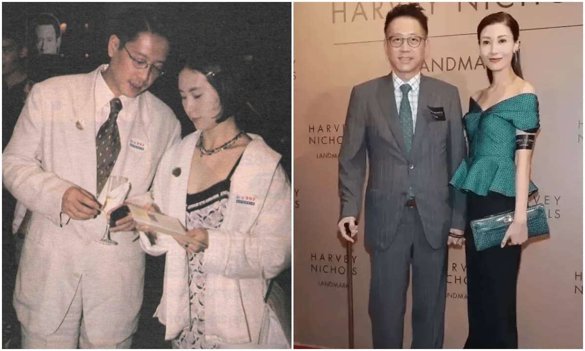 Từ bỏ người phụ nữ giàu nhất Hong Kong để kết hôn với Hoa hậu, Hứa Tấn Hanh 60 tuổi chống nạng mà không ai quan tâm