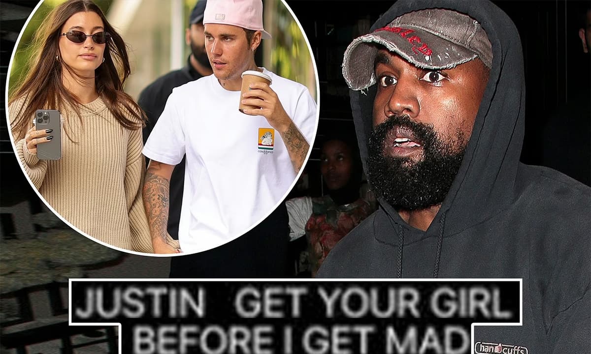 Chồng cũ Kim Kardashian - Kanye West 'đe dọa' vợ chồng Justin Bieber vì lên tiếng bảo vệ nữ biên tập viên
