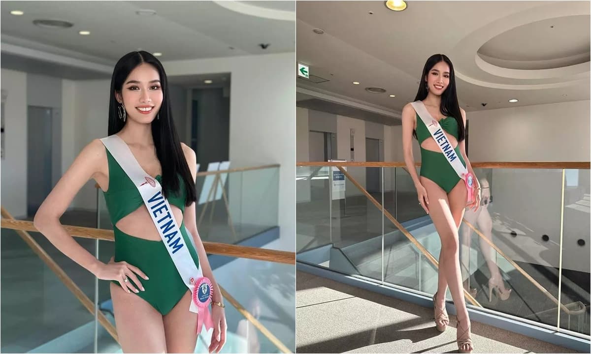 Trình diễn bikini ở Miss International 2022, Phương Anh khiến fans sắc đẹp nổ tranh cãi dữ dội 