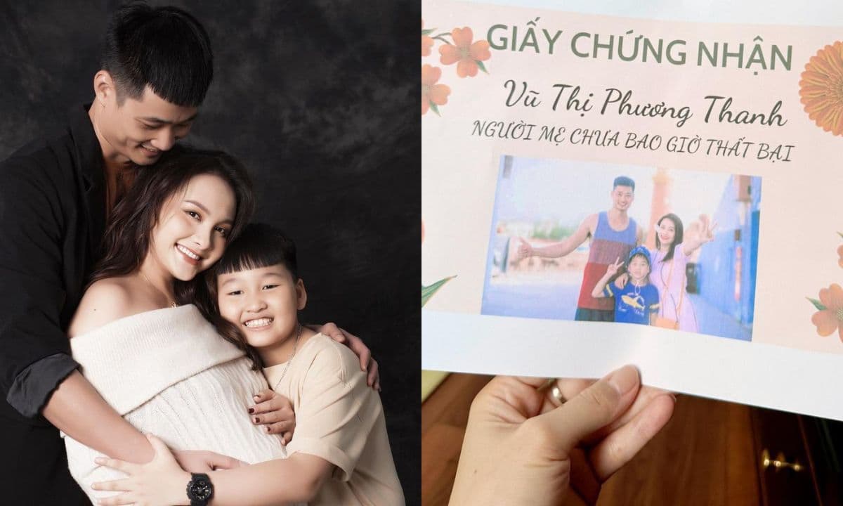 Bảo Thanh buồn vì một hành động của con trai, cậu bé lại gây bất ngờ khi thể hiện rõ sự hiểu chuyện và rất biết cách xoa dịu mẹ