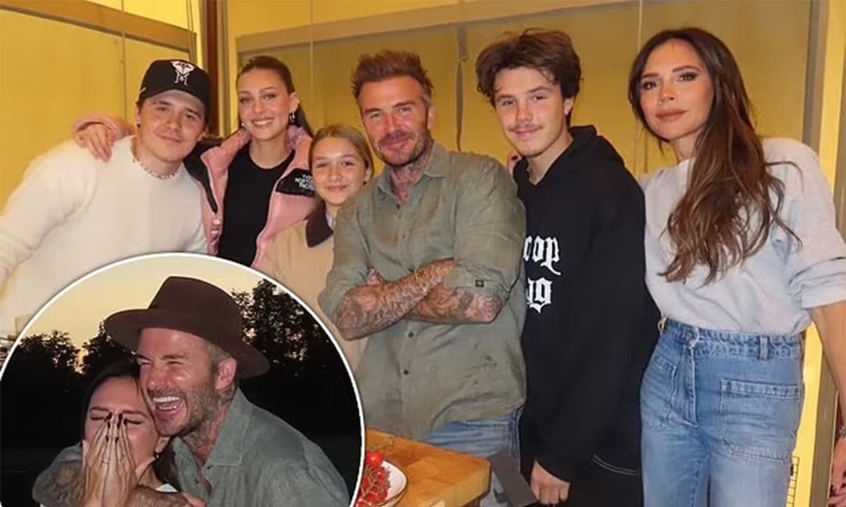 Victoria và David Beckham hào hứng đoàn tụ bên các con, Nicola Peltz và Mia Regan cũng đều có mặt 