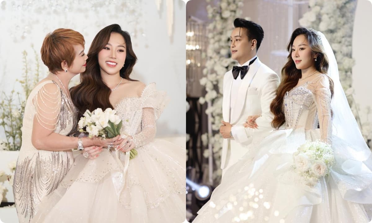 3 chiếc đầm cưới 300 triệu của vợ cựu thành viên nhóm HKT - TiTi có gì đặc biệt?