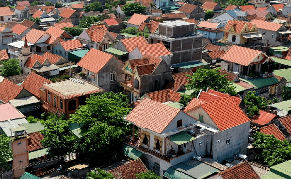 làng chài nghèo  0