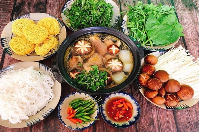 lẩu gà  0