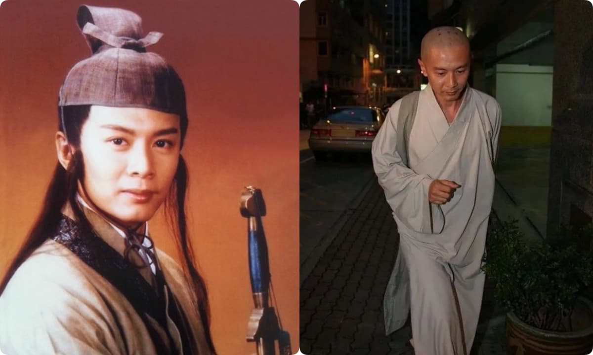 Sao nam TVB có bố làm chủ tịch lại bỏ khối tài sản 90 nghìn tỷ, xuống tóc đi tu 