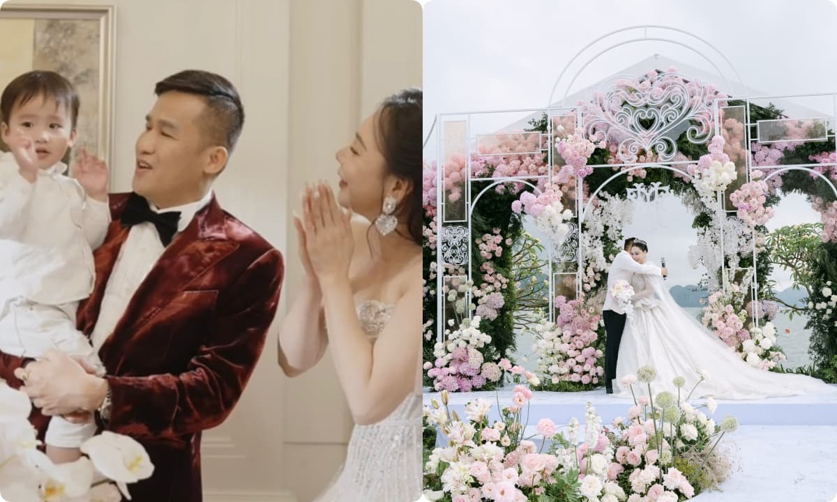 Điều gì khiến chồng Hồ Quỳnh Hương bật khóc nức nở trong hôn lễ?