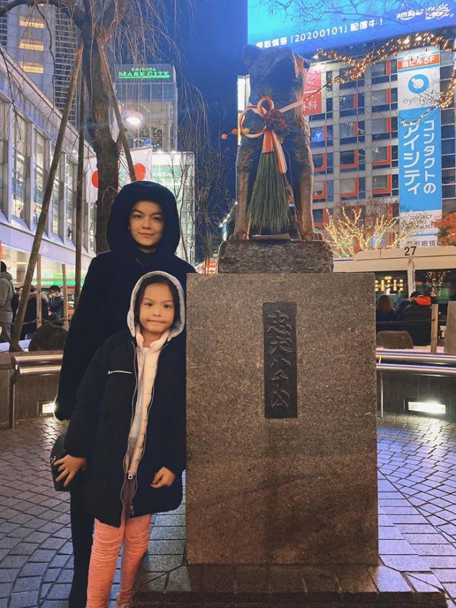 Phạm Quỳnh Anh và con gái lớn mở đầu năm mới bằng chuyến đi tới Nhật Bản 2