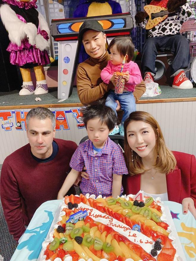 Sinh nhật 4 tuổi của con trai Ngọc Quyên, không có sự xuất hiện của chồng cũ 2