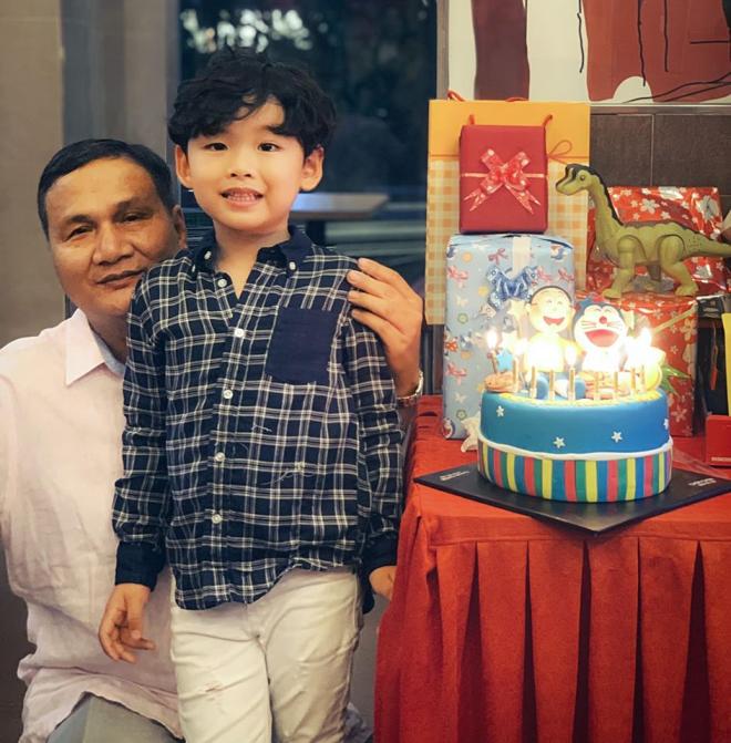 Chồng vắng mặt trong sinh nhật 5 tuổi của con trai Hoa hậu Diễm Hương 2