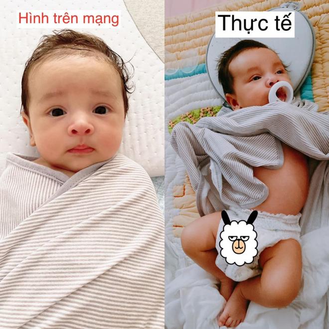 Biểu cảm của con trai Phương Mai 7