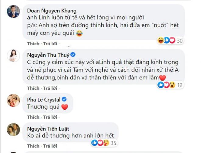 Liêu Hà Trinh và danh hài Hoài Linh 0