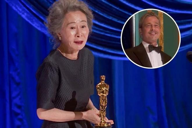 Bị hỏi vô duyên về 'mùi của Brad Pitt' trên thảm đỏ Oscar, nữ diễn viên gạo cội Hàn Quốc có màn đáp lại cực 'gắt' khiến cư dân mạng hả hê 4