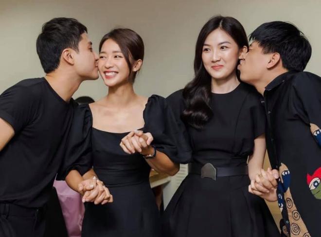 Thanh Sơn nắm chặt tay Khả Ngân tại tiệc đóng máy '11 tháng 5 ngày' càng khẳng định cho tin đồn 'phim giả tình thật' 1