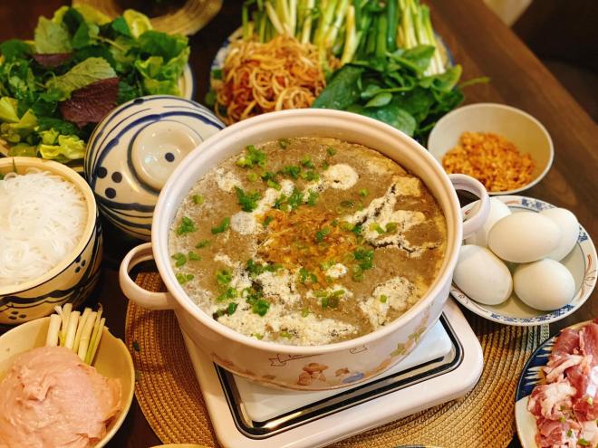 cách nấu lẩu cua đồng 2