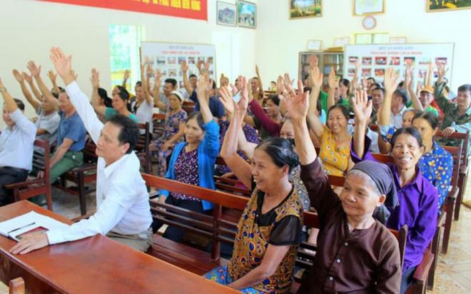 bầu trưởng thôn 0