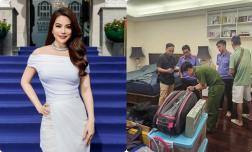 Khám xét villa và két sắt của Trương Ngọc Ánh