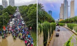 Vì sao đại lộ Thăng Long ngập nghiêm trọng khi mưa lớn kéo dài, nhưng hầm chui Thăng Long lại không ngập?