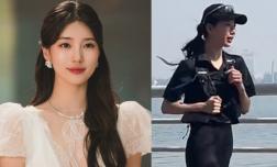 Xôn xao clip 'tình đầu quốc dân' Suzy chạy bộ ở Hồ Tây