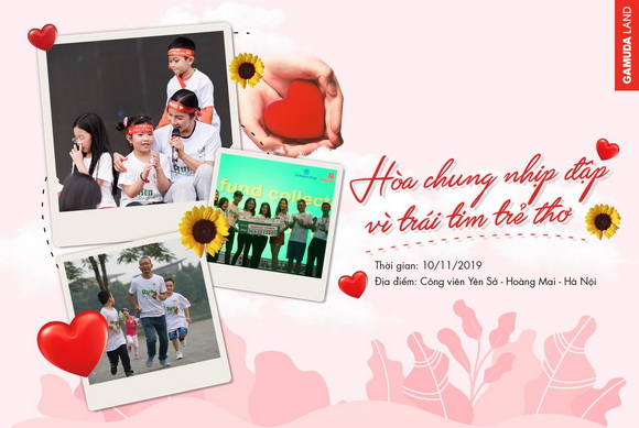 Chạy vì trái tim 2019, Gamuda Land Việt Nam, Quỹ Nhịp tim Việt Nam