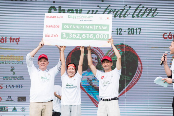 Chạy vì trái tim 2019, Gamuda Land Việt Nam, Quỹ Nhịp tim Việt Nam