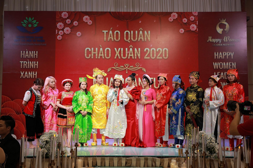 Happy Women Leader Network, Quỹ từ thiện Hành trình xanh, Táo quân - Chào xuân 2020, Bùi Thanh Hương