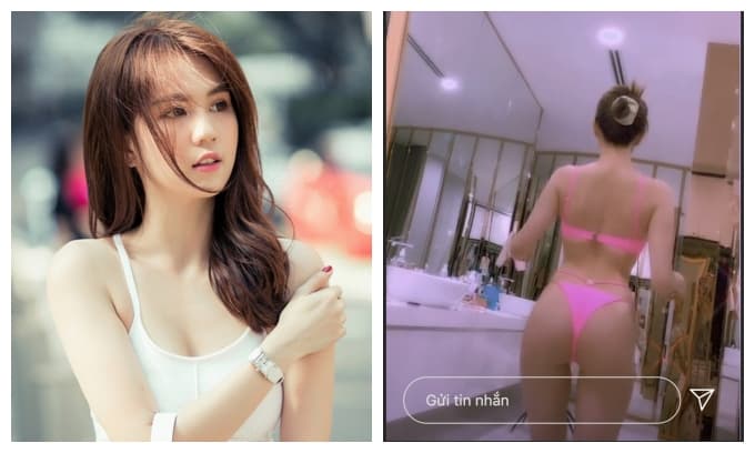 Làm gái ngoan đã chán, Ngọc Trinh trở lại thói quen tự khoe thân Làm gái ngoan đã chán, Ngọc Trinh trở lại thói quen tự khoe thân