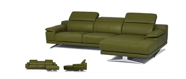sofa đẹp, sofa xanh rêu, thế giới sofa