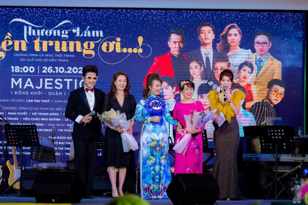 MC Thi Thảo, doanh nhân Làn Thu Thủy, đêm nhạc từ thiện