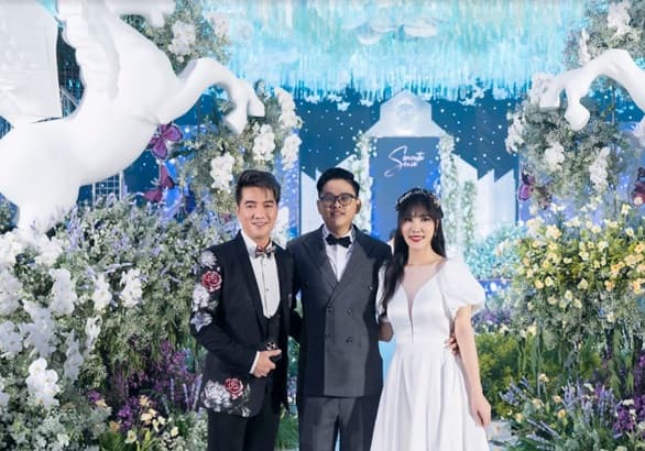 Lâm Khánh Chi, Đám cưới Simon Tứ