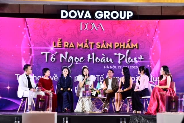đêm tiệc Dova Night, Dova Group, Tố Ngọc Hoàn Plus +