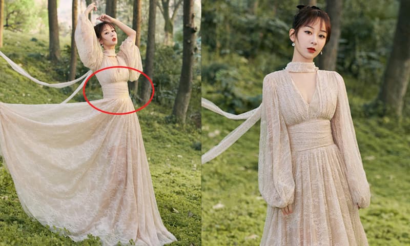 Mỹ nhân cổ trang Hoa ngữ mặc váy tím Dương Tử tiên khí Địch Lệ Nhiệt Ba  gây tiếc nuối  Tạp chí Doanh nghiệp Việt Nam